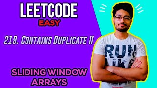 219. Contains Duplicate II | LEETCODE EASY