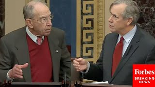 'You Have Regretted It': Grassley, Merkley Spar On Senate Floor About Filibuster Records