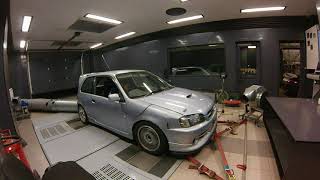 Dyno stand Starlet Glanza V 4e-fte TF035