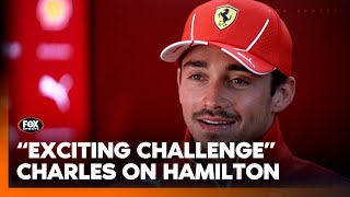 Leclerc 'surprised' on Hamilton call | Gives hope to all Ferrari fans 🐎 | Aus GP