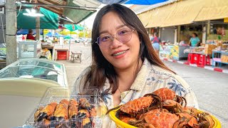 สุราษฎร์ธานี 3 ร้านเด็ด หอยนางรมใหญ่ ปูโลละ 50 บาท เกี้ยวปลาเจ๊ย้ง  | U AND ME Travel