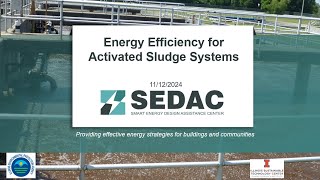 Energy Efficiency for Activated Sludge Wastewater Treatment Plants - 11.12.24