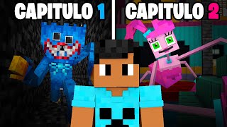 ADICIONEI O CAPÍTULO 1 E 2 DO POPPY PLAYTIME NO MINECRAFT