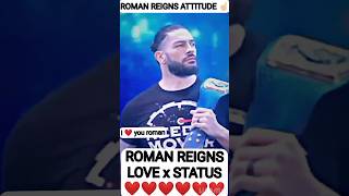 ROMAN REIGNS x LOVE ❤️ STATUS #shorts #romanreigns #samizayn