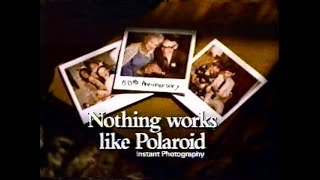 Polaroid - Nothing Works Like Polaroid (1990s) TV Commercial