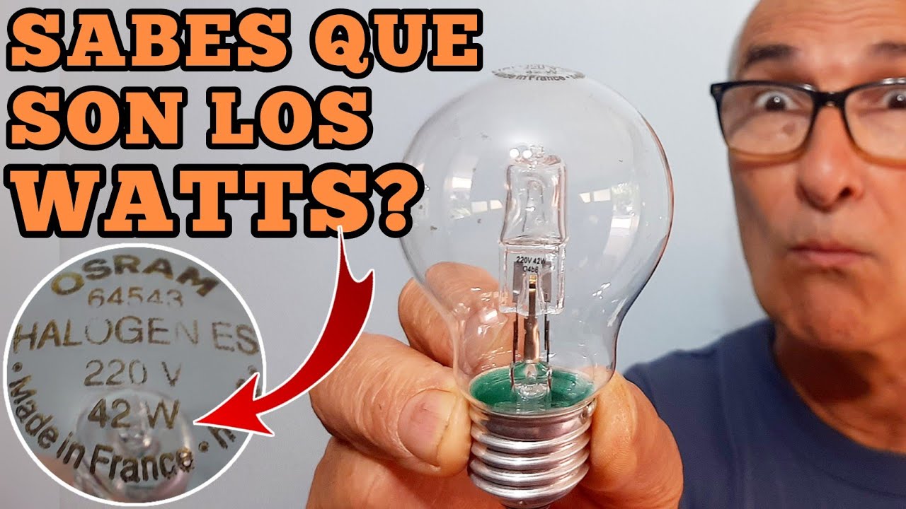 Que Son Los VATIOS Y Para Que Sirven? | EXPLICACIÓN FACIL Y PRACTICA ...