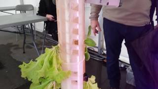 First prototype of rotating vertical farm concept