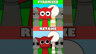 Incredibox Sprunki Pyramixed but Retake BONUS VS Sprunki Retake BONUS OG