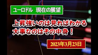 ユーロドル　現在の展望　２０２３年３月２３日【FX】