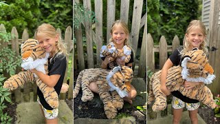 🐯Tiger Stuffed Animal Toy, 20 Inches | MorisMos Stuffed Animals 📸@mrsgreaux