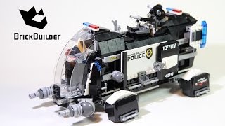 Lego Movie 70815 Super Secret Police Dropship - Lego Speed build