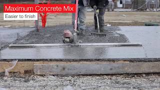 Maxrete® | Lightweight Concrete Easier to Finish