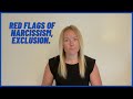 Red Flags Of Narcissism, Signs Of A Narcissist Excluding. (Narcissistic Relationship.) #shorts