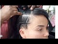 como hacer trenzas pegadas con cabello sintetico  paso a paso