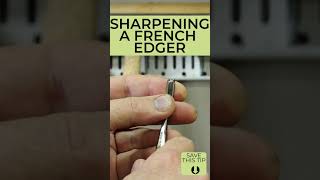 How to sharpen a french edger