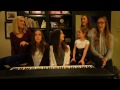 bloopers fight song cover gardiner sisters