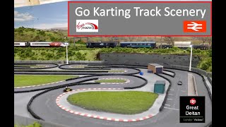 Great Deltan N Gauge-Go Karting Track Part 2-Scenery