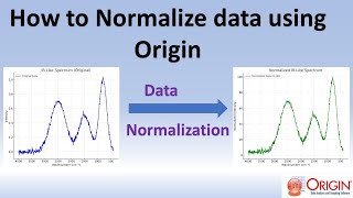 How to Normalize data in Origin