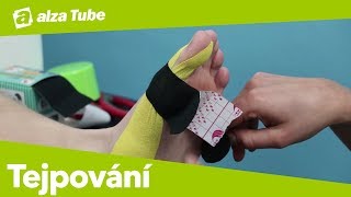 Kinesiotaping: tejpování vbočený palec - hallux valgus | Alza Tube