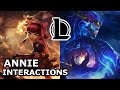 Annie Interactions with Other Champions | AURELION ACCEPTS HER | League of Legends Quotes