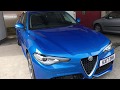 Shropshire Car Detailing | AutoWerX Detailing | Alfa Romeo Giulia Veloce - New Car Protection Detail