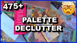 EYESHADOW PALETTE COLLECTION & DECLUTTER | 475+ PALETTES | 2025