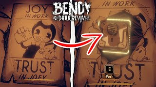 BATDR - What Happens if You Press ALL SECRET BUTTONS? (Bendy and the Dark Reviva