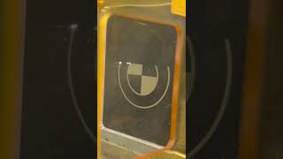 Secretly use laser marking to help colleagues decorate their cars #automobile #welding