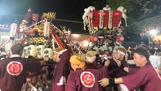 令和元年 弓削神社夏祭り 太鼓台・神輿 宮入 2019/07/29(月)