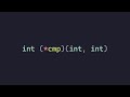Function Pointers