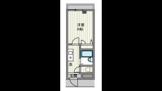 フロラシオン＠1K19.65㎡バストイレ別　京浜急行本線梅屋敷駅近の東京都大田区大森中2丁目　オートロック付賃貸マンション　2001年3月築　鉄骨造地上4階建て4階部部分