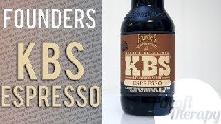 Founders Brewing Company - KBS Espresso Bourbon Barrel Aged Stout