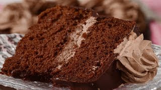 Chocolate Chiffon Cake Recipe Demonstration - Joyofbaking.com