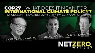 COP27 - What does it mean for international climate policy?