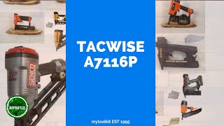 Tacwise 71 Series Upholstery Stapler A7116P Review and Demonstration