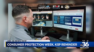 KSP reminder that it is Consumer Protection Week