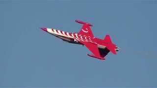 TURKISH STARS TORRE DEL MAR AIRSHOW 2017 F-5 Freedom Figther