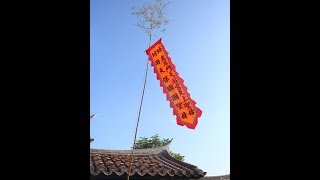 鹿耳門天后宮戊戌年福建莆田賢良港天后祖祠故居豎旗祭祖 2