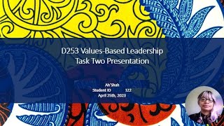 WGU D253 Task Two