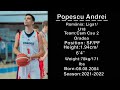 Popescu Andrei Highlights 2021-2022