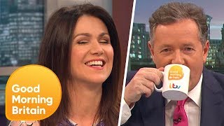 Piers Morgan and Susanna Reid Discuss Magazine Articles Written About Them | Good Morning Britain