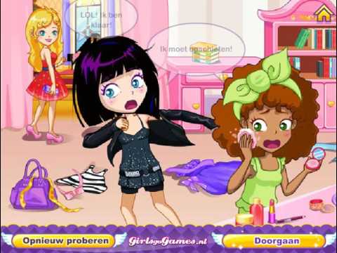 GIRLS GO FASHION PARTY GAME - YouTube