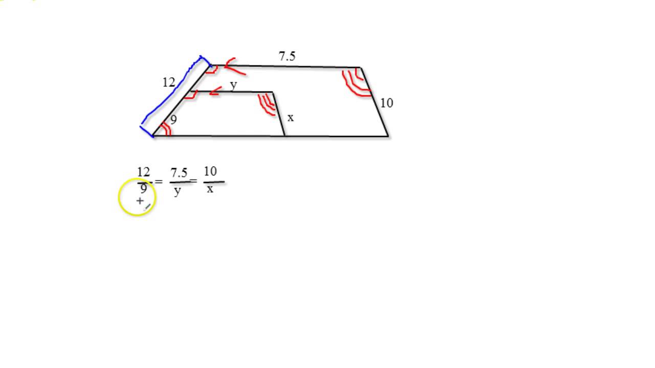 Geometry B - Similar Polygons - YouTube