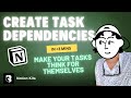 Create Notion Task Dependencies (For Beginners)