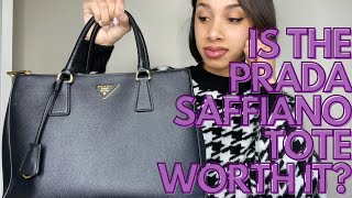 PRADA GALLERIA SAFFIANO TOTE |UNBOXING/REVIEW| Is it still Worth Purchasing 2021|DOUBLE ZIP LUX TOTE