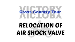 Victory CCT Relocate Shock Valve