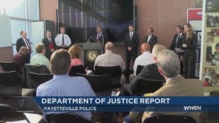 DOJ tells Fayetteville police to improve use of force policies