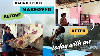 കടയിലെ അടുക്കളയിൽ വലിയ മാറ്റം 🙈make over to our shop's kitchen 😳DAY WITH ME☺️TO SHOP