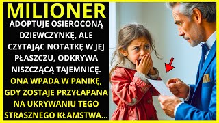 🔴MILIONER ADOPTUJE OSIEROCONĄ DZIEWCZYNKĘ, ALE ODKRYWA NISZCZĄCY SEKRET.