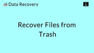 Data Recovery (Mac): Recover Files from Empty Trash on Mac